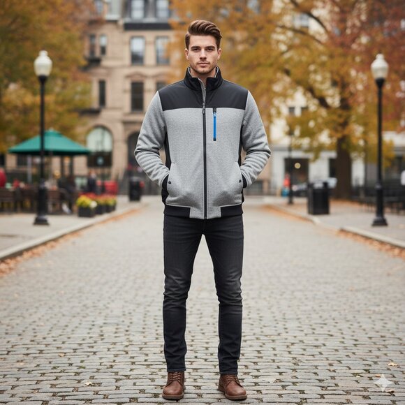 Nautica Men's Slim Fit Performance Jacket Size Medium - Picture 7 of 9